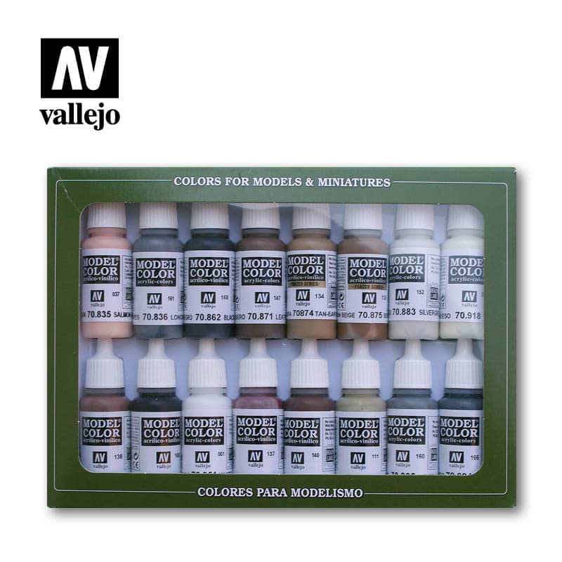 Vallejo Model Color Paint Set 144 - Equestrian Colors (70.144)